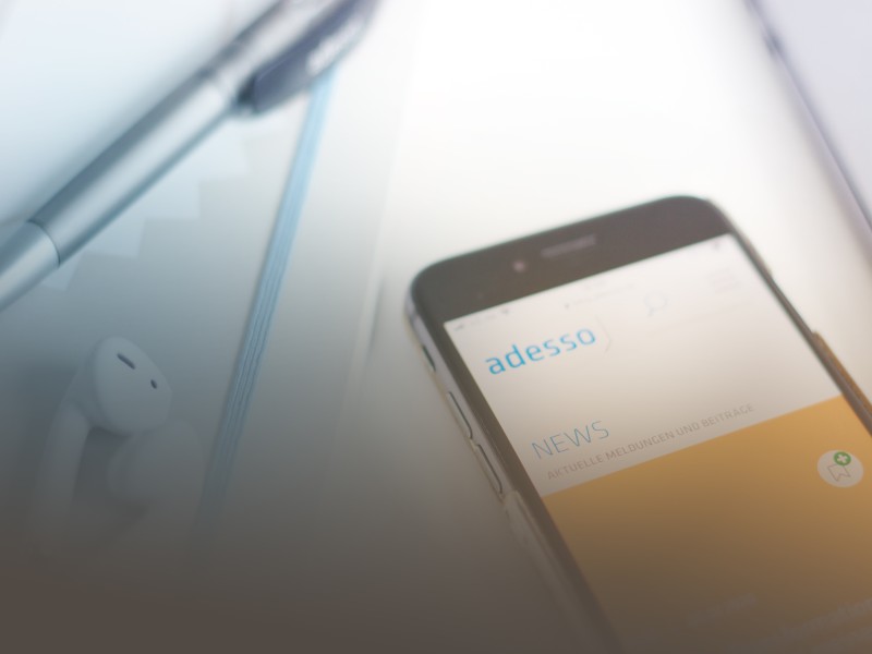 Phone on desk
